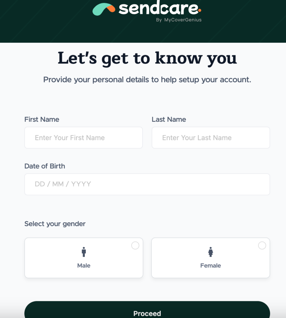 SendCare elderly health insurance plan for ages 55 to 80+
